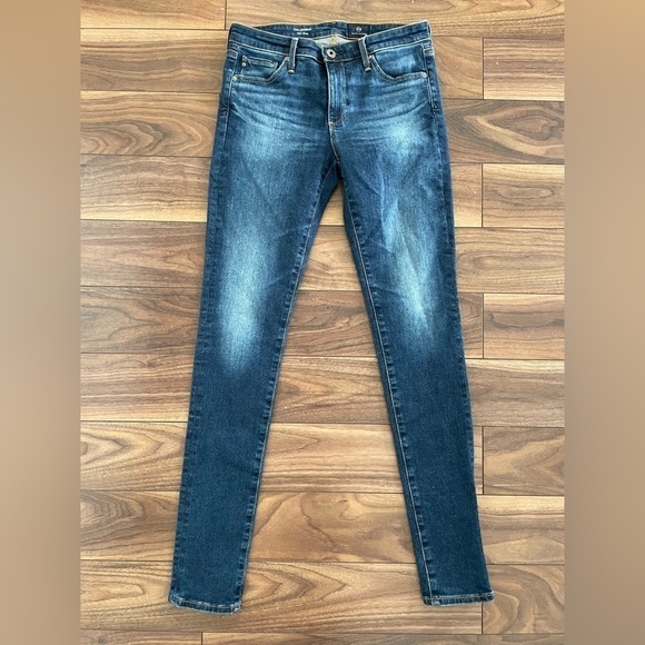 Ag Adriano Goldschmied Denim - AG The Leggings Super Skinny Blue Jeans